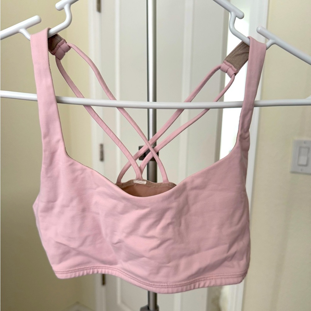 Light Pink Lululemon Bra